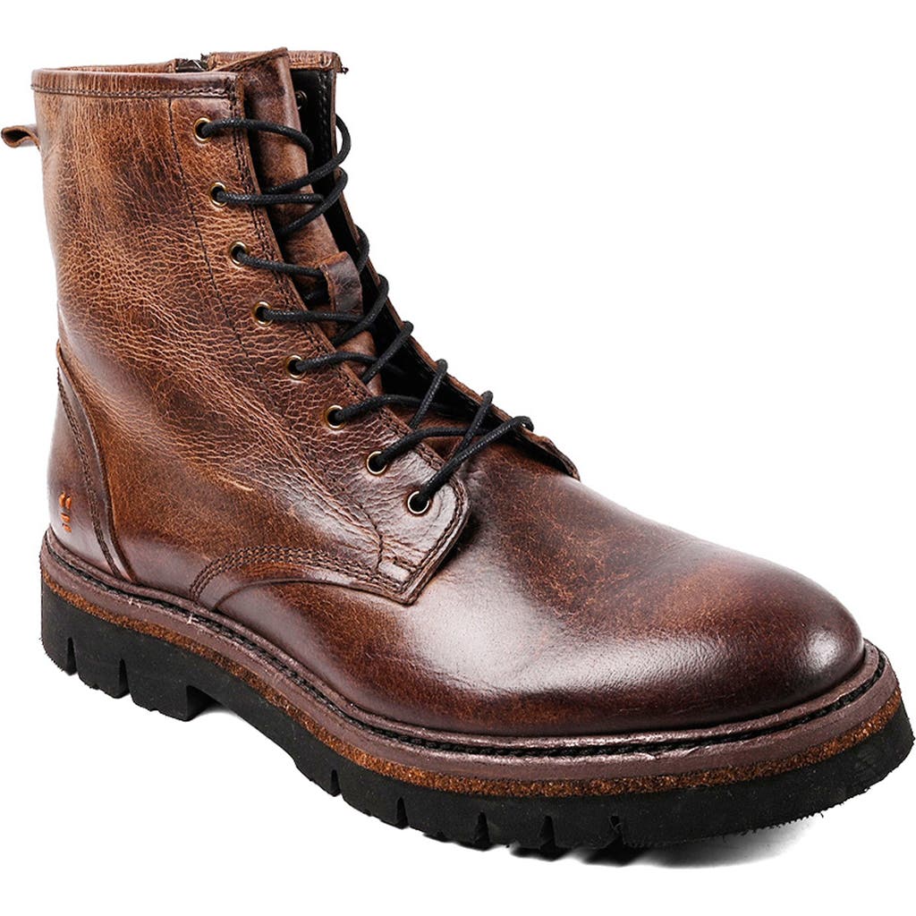 Roan Duty Combat Boot In Brown