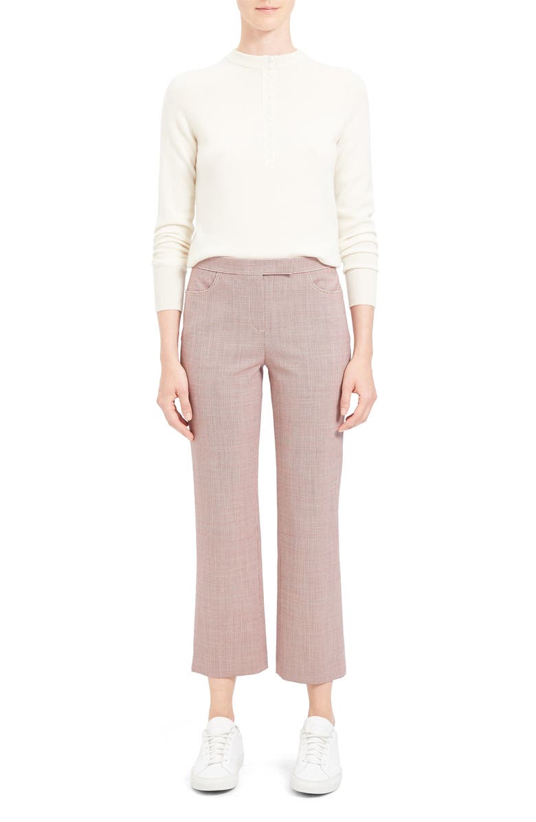 Theory Crop Trousers, Alternate, color,
