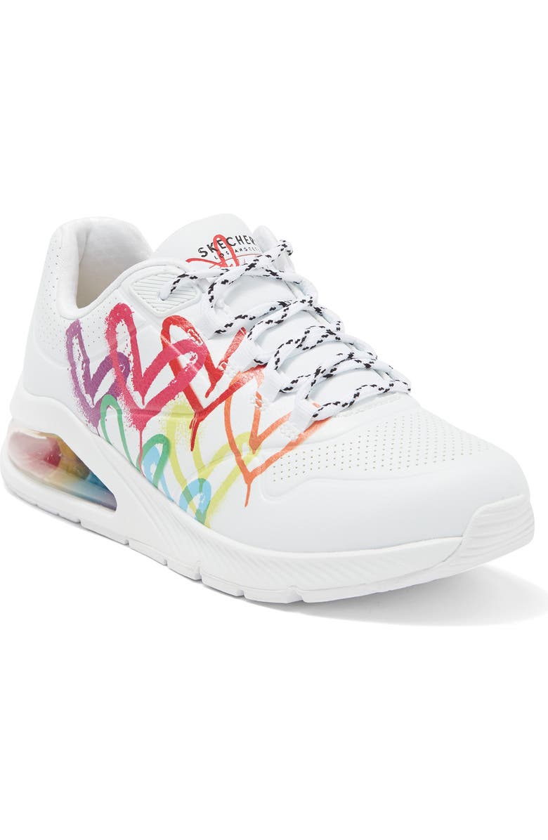 SKECHERS x JGoldcrown Uno 2 - Floating Love Sneaker, Main, color,