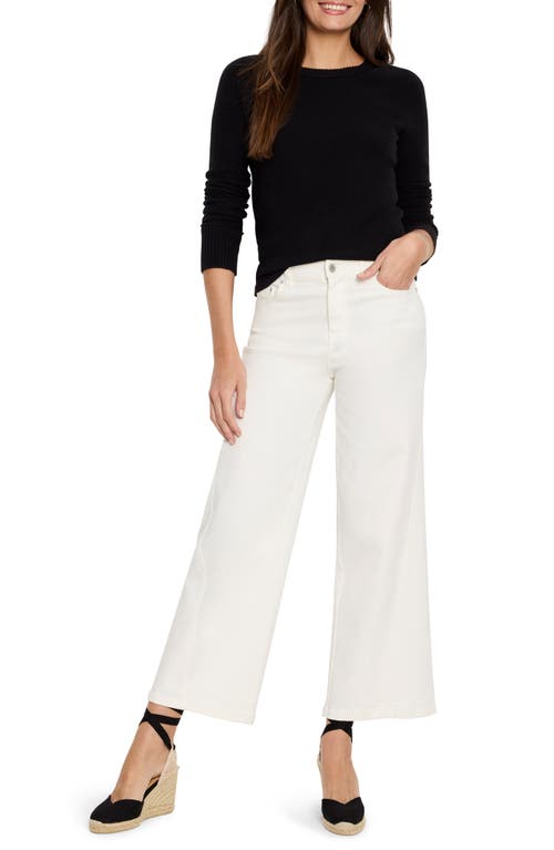 Nic + Zoe Nic+zoe Baby Garter Crewneck Sweater In Black Onyx
