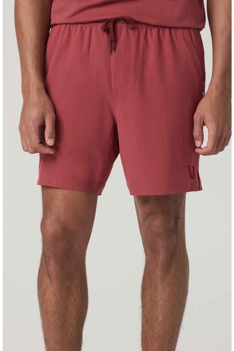 Hardkore Athletic Shorts, Main, color, FIRE