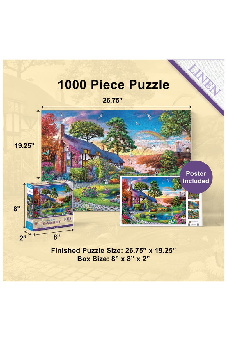 Rainbow 1000 Piece Jigsaw Puzzle, Alternate, color, Multicolor