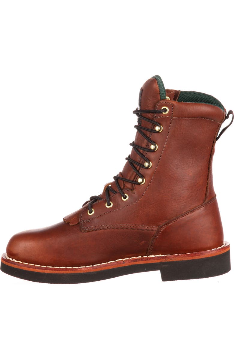 Georgia Boot Farm And Ranch Lacer Work Boot, Alternate, color, Barracuda Walnut