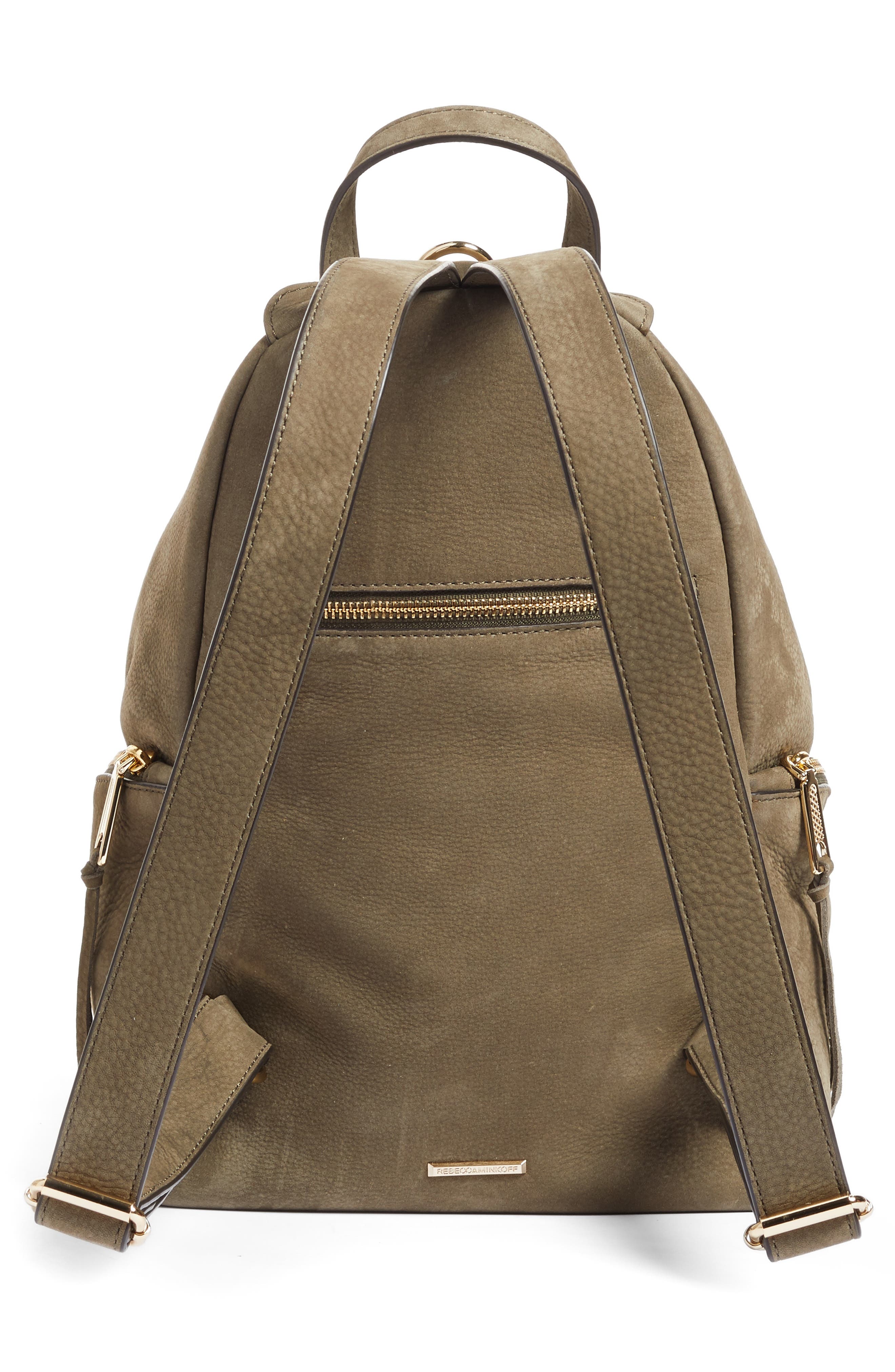 Rebecca Minkoff Julian Nubuck Backpack, Alternate, color, 