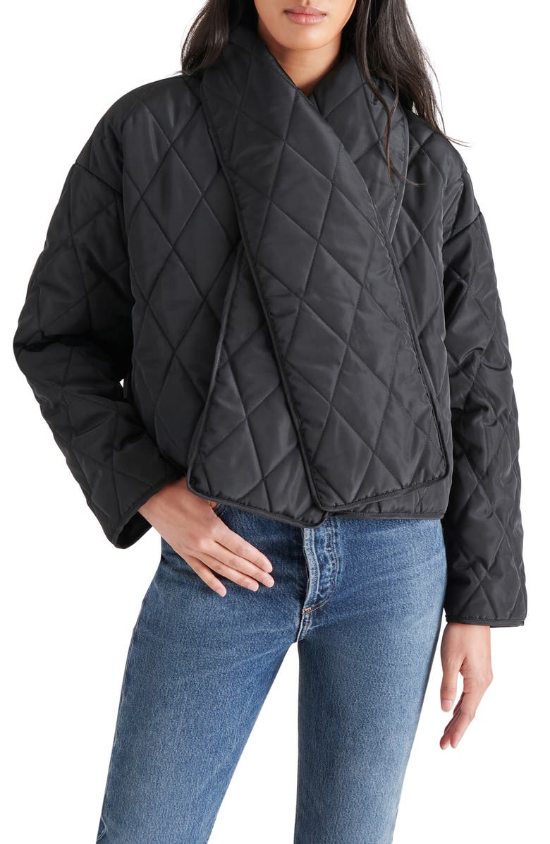 Steve Madden Diarine Quilted Jacket, Main, color, 