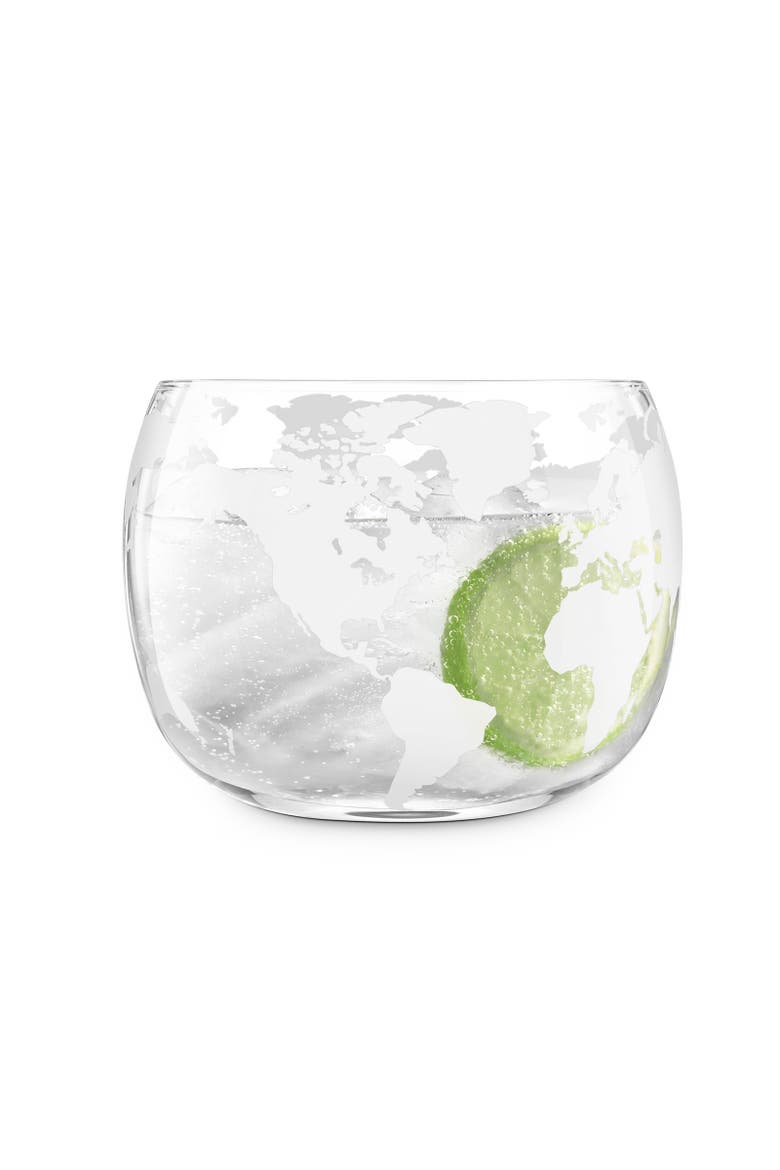 Revolve Globe Glass - Set of 2, Alternate, color, Clear