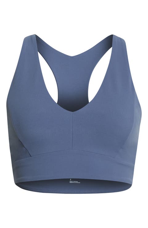 Studio Luxe V-Neck Racerback Sports Bra