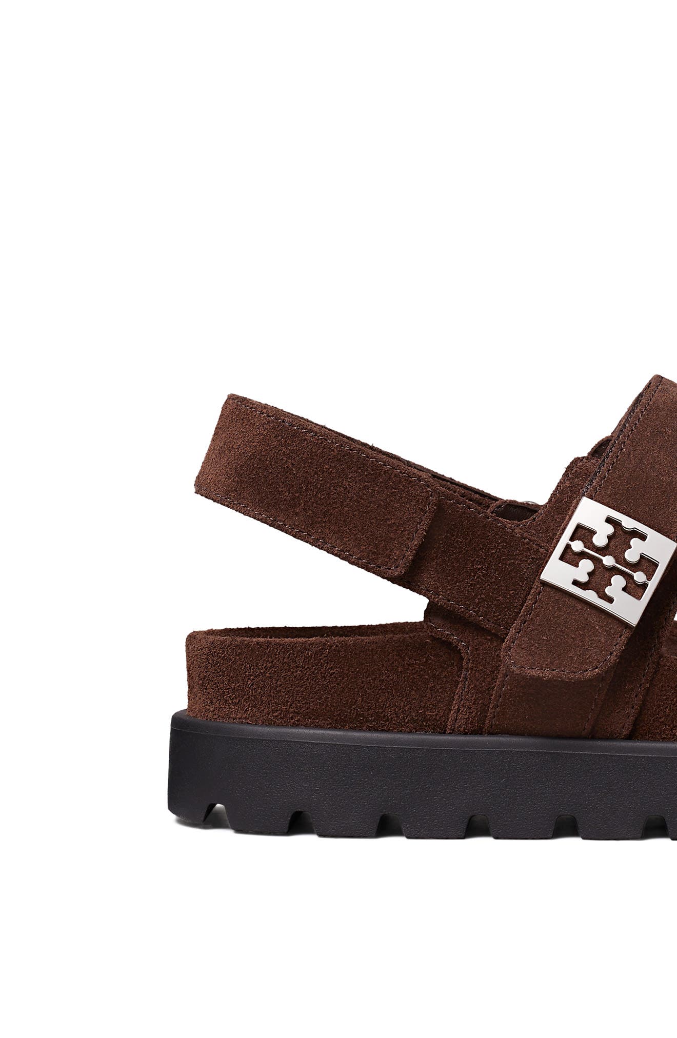 Tory Burch Mellow Sport Sandal, Alternate, color, Dark Cocoa / Perfect Black