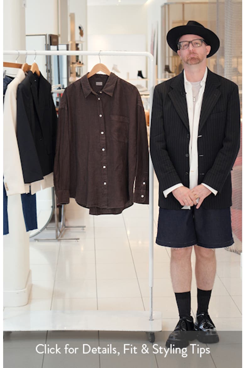 Laguna Linen Button-Up Shirt video