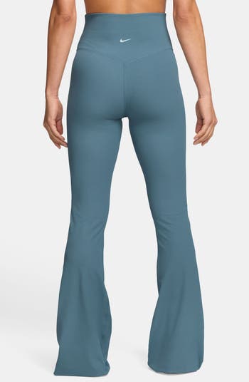 Nike Zenvy Dri-FIT Cutout High Waist Flare Rib Leggings