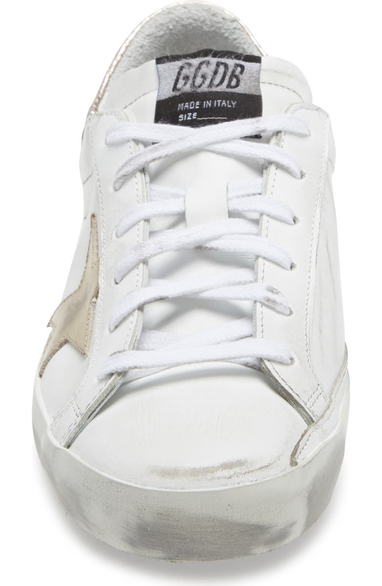 Golden Goose Superstar Low Top Leather Sneaker, Alternate, color,