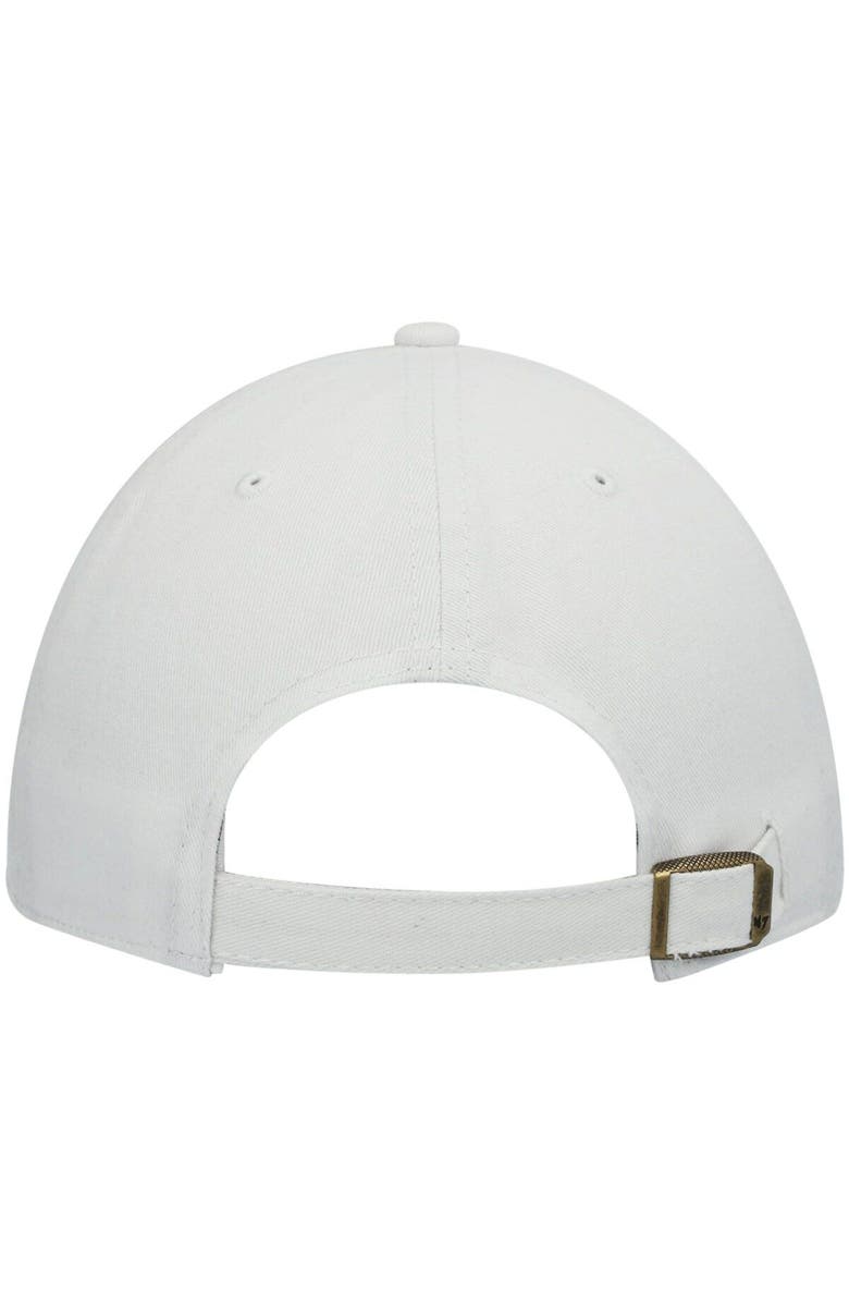 '47 Women's '47 White Miami Dolphins Miata Clean Up Logo Adjustable Hat, Alternate, color, White