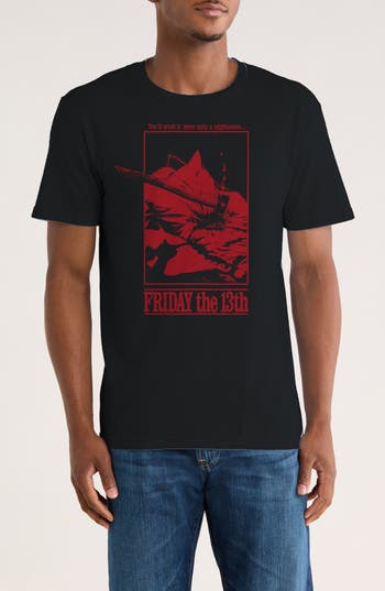 Monster Digital Friday The 13th Graphic T-shirt In Black