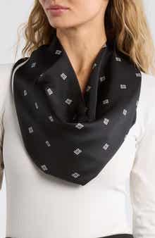Givenchy Logo Silk Square Scarf
