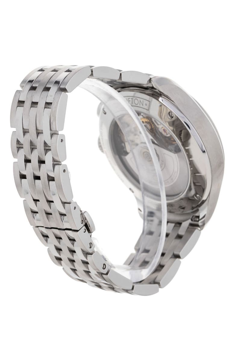 Watchfinder & Co. Baume & Mercier Preowned 2020 Clifton M0A10212 Automatic Bracelet Watch, 43mm, Alternate, color, Black