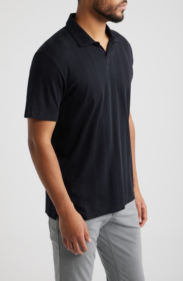 Robert Barakett Portmao Johnny Collar Polo, Alternate, color, Black