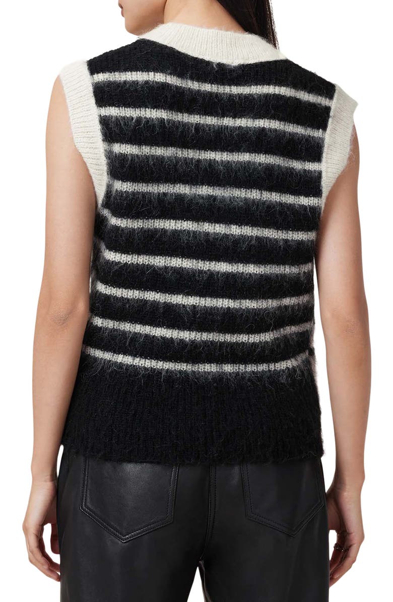 AllSaints Riga Sweater Tank, Alternate, color, 