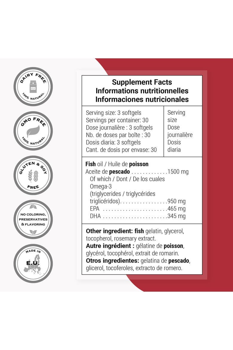 Super Omega 3 1500mg, Alternate, color, None