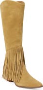 Matisse Tatum Fringe Pointed Toe Knee High Boot
