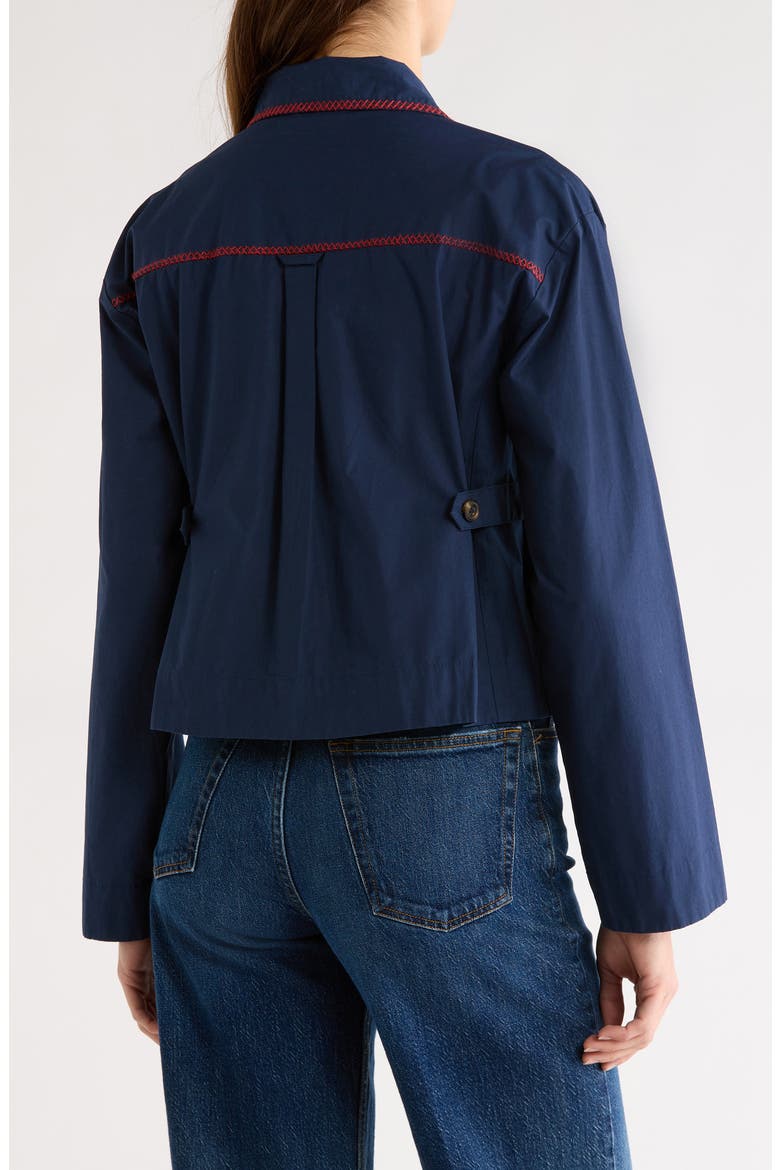 Lykke Button-Up Shirt, Alternate, color, NAVY