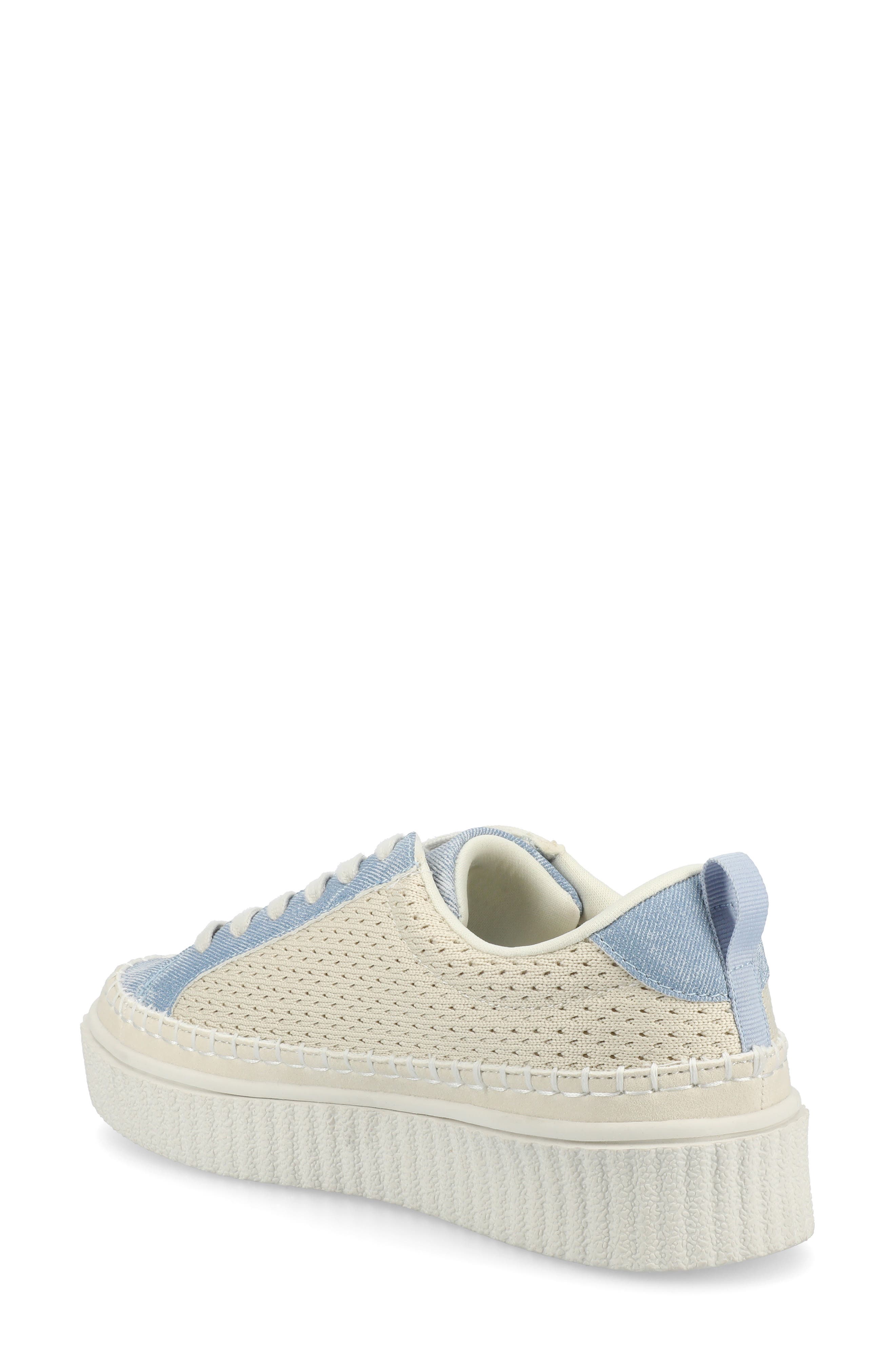 Pazey Platform Sneaker, Alternate, color, DENIM