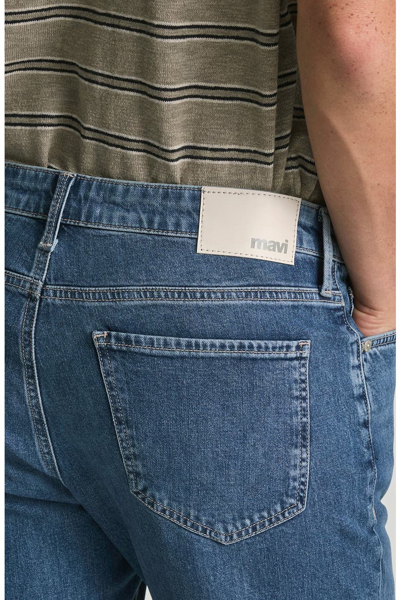 Zach Straight Leg Jeans, Alternate, color, MID OCEAN BLUE