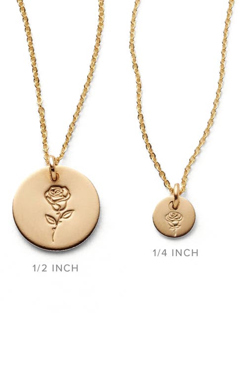 Made By Mary June Birth Flower Necklace