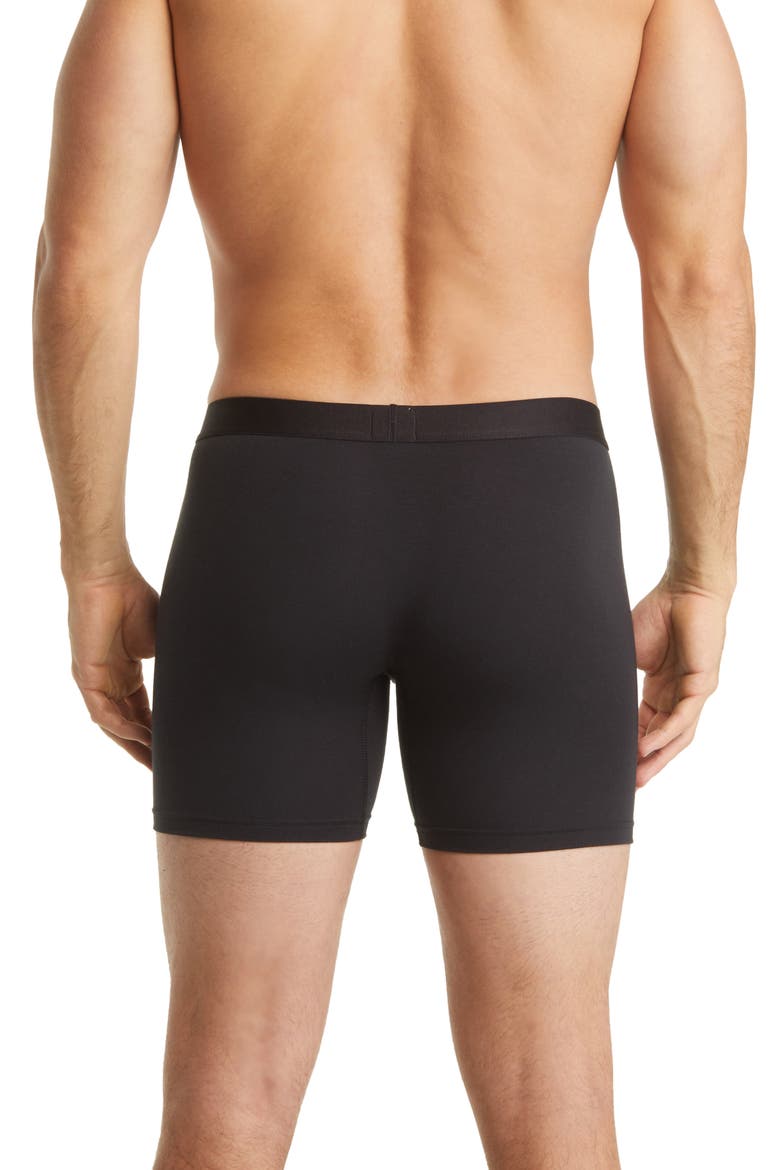 Stretch Boxer Briefs, Alternate, color, BLACK