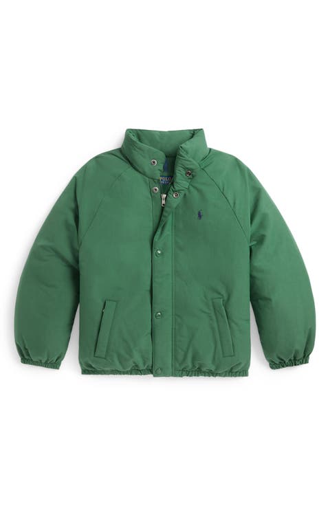 Kids' Down & Feather Fill Bomber Jacket