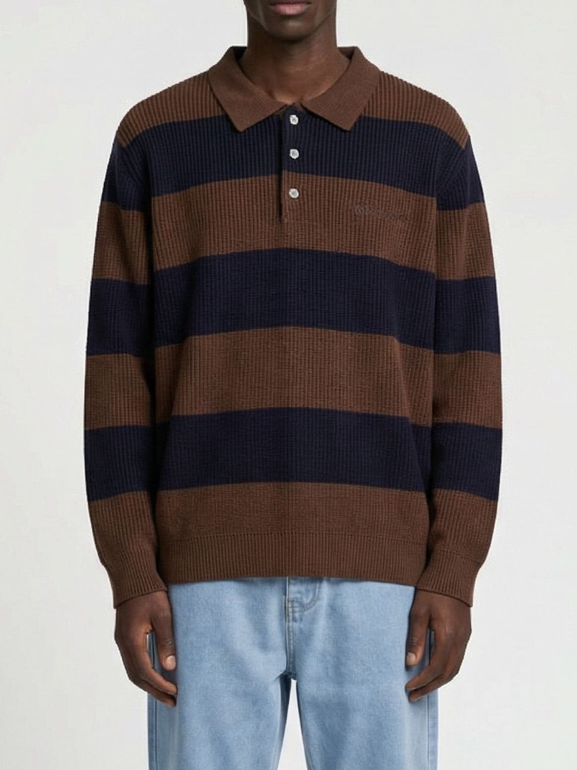 Brown & Navy