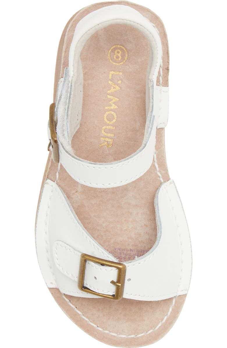 L'AMOUR Kids' Olivia Buckle Sandal, Alternate, color,