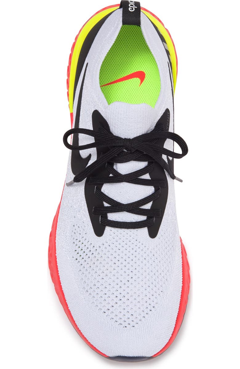 Nike Epic React Flyknit Running Shoe, Alternate, color,