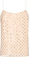 Milly Rylan Sequin Embroidered Camisole