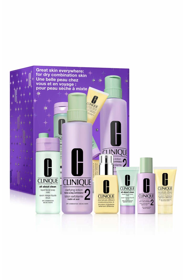Great Skin Everywhere Skincare Gift Set for Dry/Combination Skin $120 Value, Main, color, NO COLOR