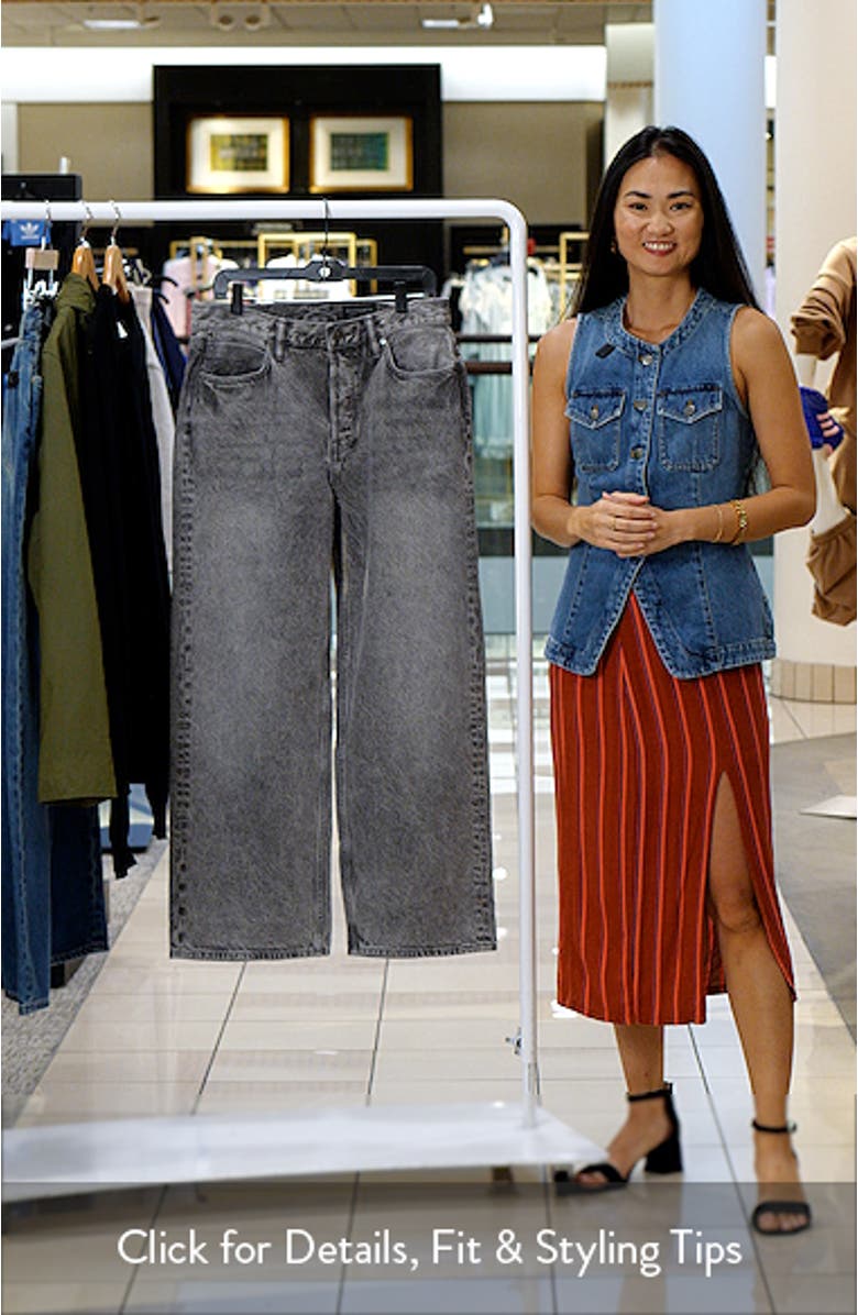 Lenny Loose Fit Straight Leg Jeans, sales video thumbnail