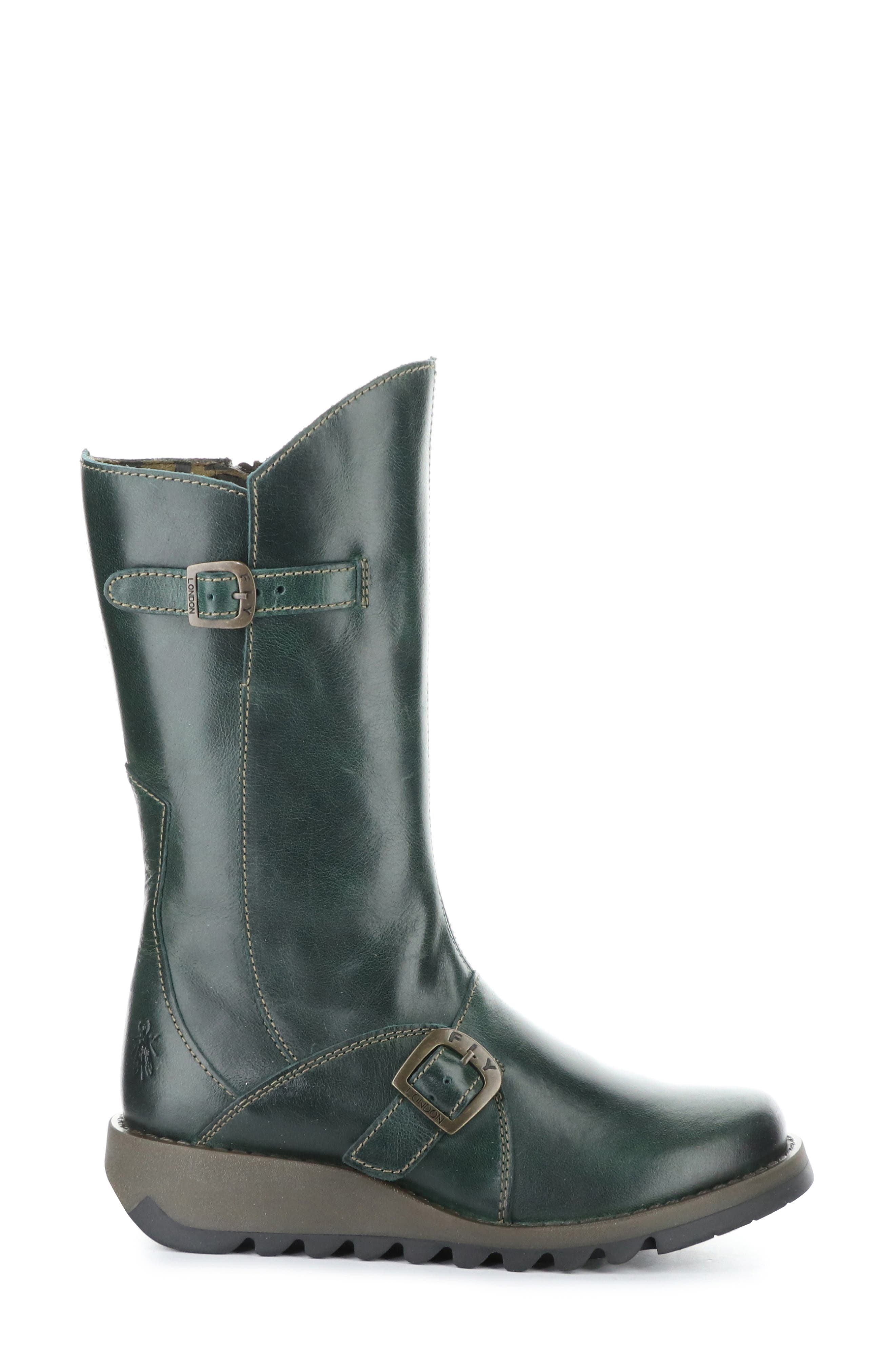 Fly London Mes Boot, Alternate, color, Petrol Rug