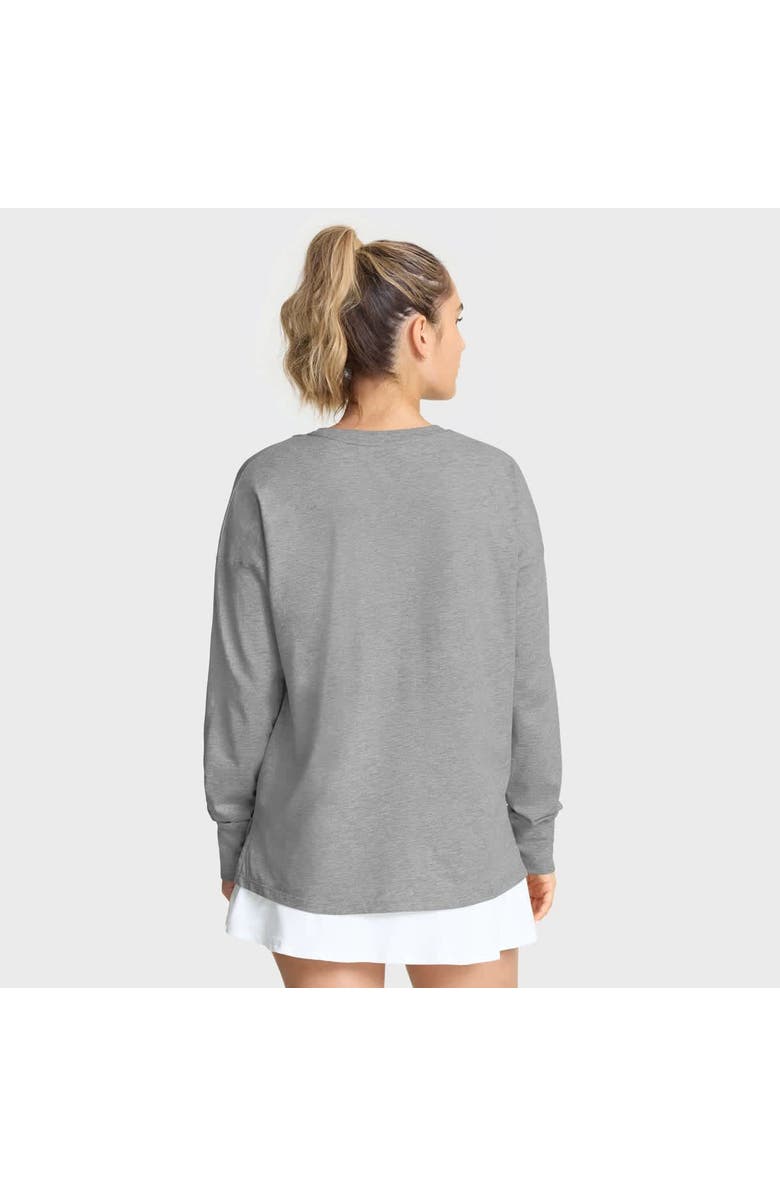 FANATICS Women's Fanatics Heather Gray Philadelphia Eagles Hometown Legacy Long Sleeve T-Shirt, Alternate, color, Heather Gray