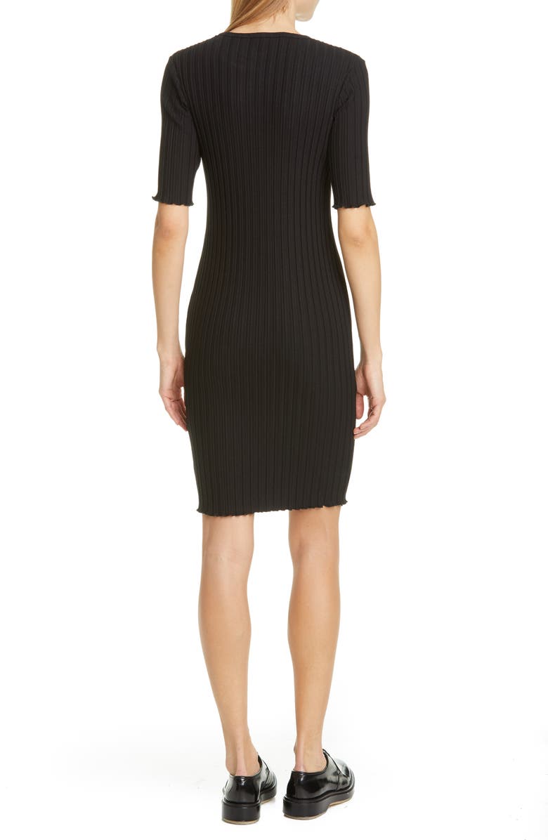 strapless open back dress Simon Miller Black Rib Capo Dress – BlackSkinny main image 1