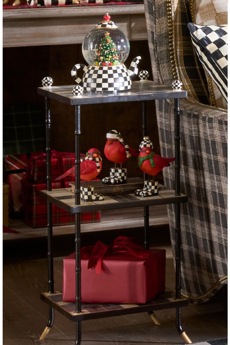 Cozy Christmas Cardinals Set of 3, Alternate, color, RED