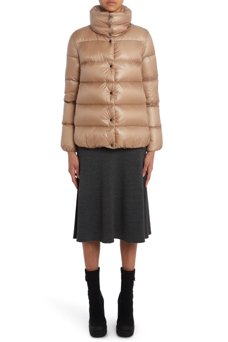 Cochevis Short Down Jacket, Alternate, color, BROWN
