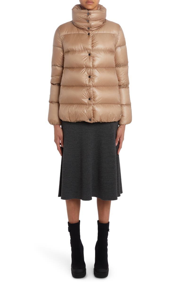 Moncler Cochevis Short Down Jacket, Alternate, color,