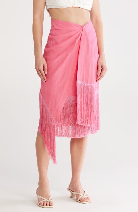 Veronika Fringe Skirt