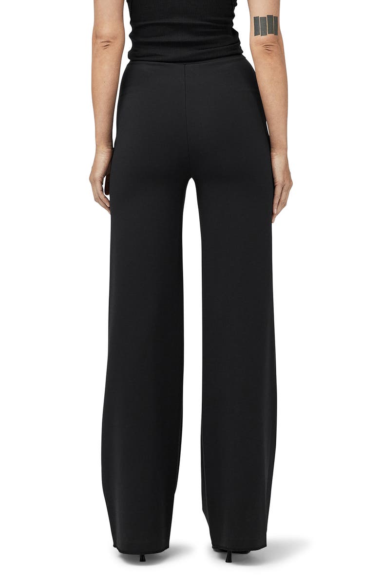 rag & bone Irina Pull-On Wide Leg Ponte Pants, Alternate, color, 