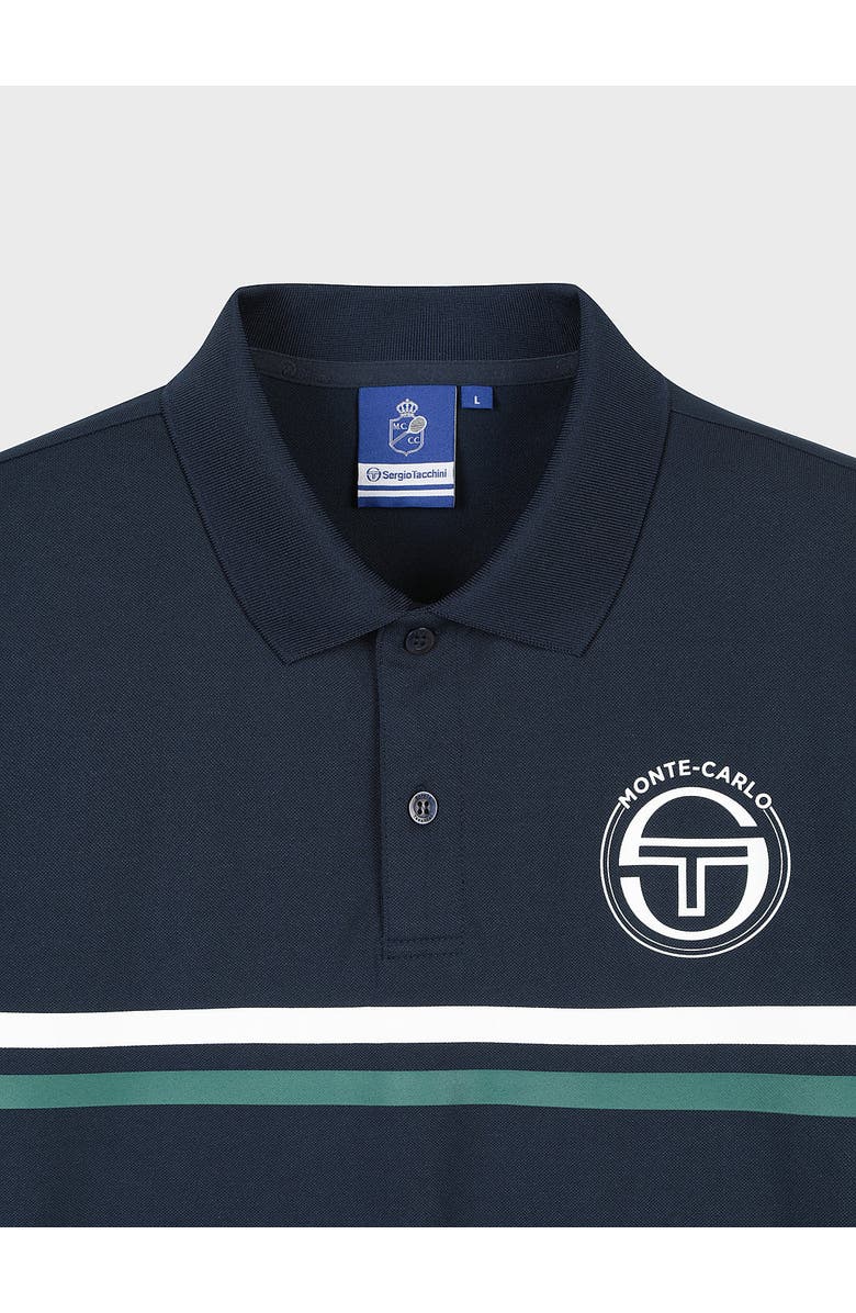 Sergio Tacchini MC Continental Staff Polo, Alternate, color, Navy