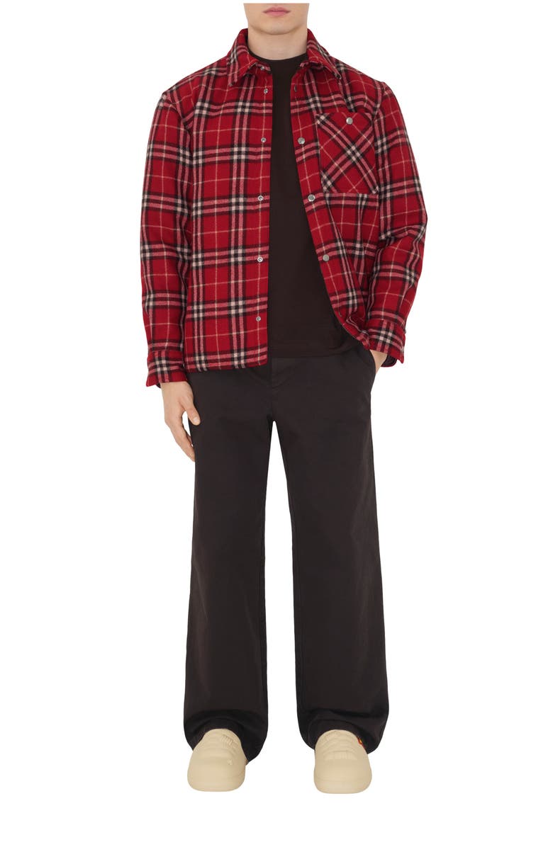 Burberry B Snake Cotton T-shirt, Main, color,