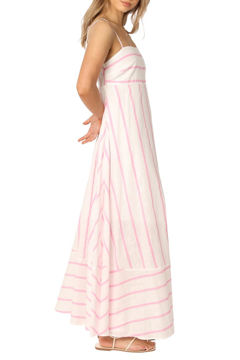 Seville Stripe Maxi Dress, Alternate, color, PINK STRIPE