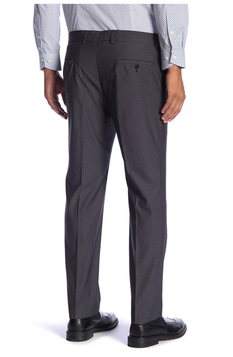 SAVILE ROW CO Essex Charcoal Slim Fit Suit Separate Pants - 30-34" Inseam, Alternate, color, 