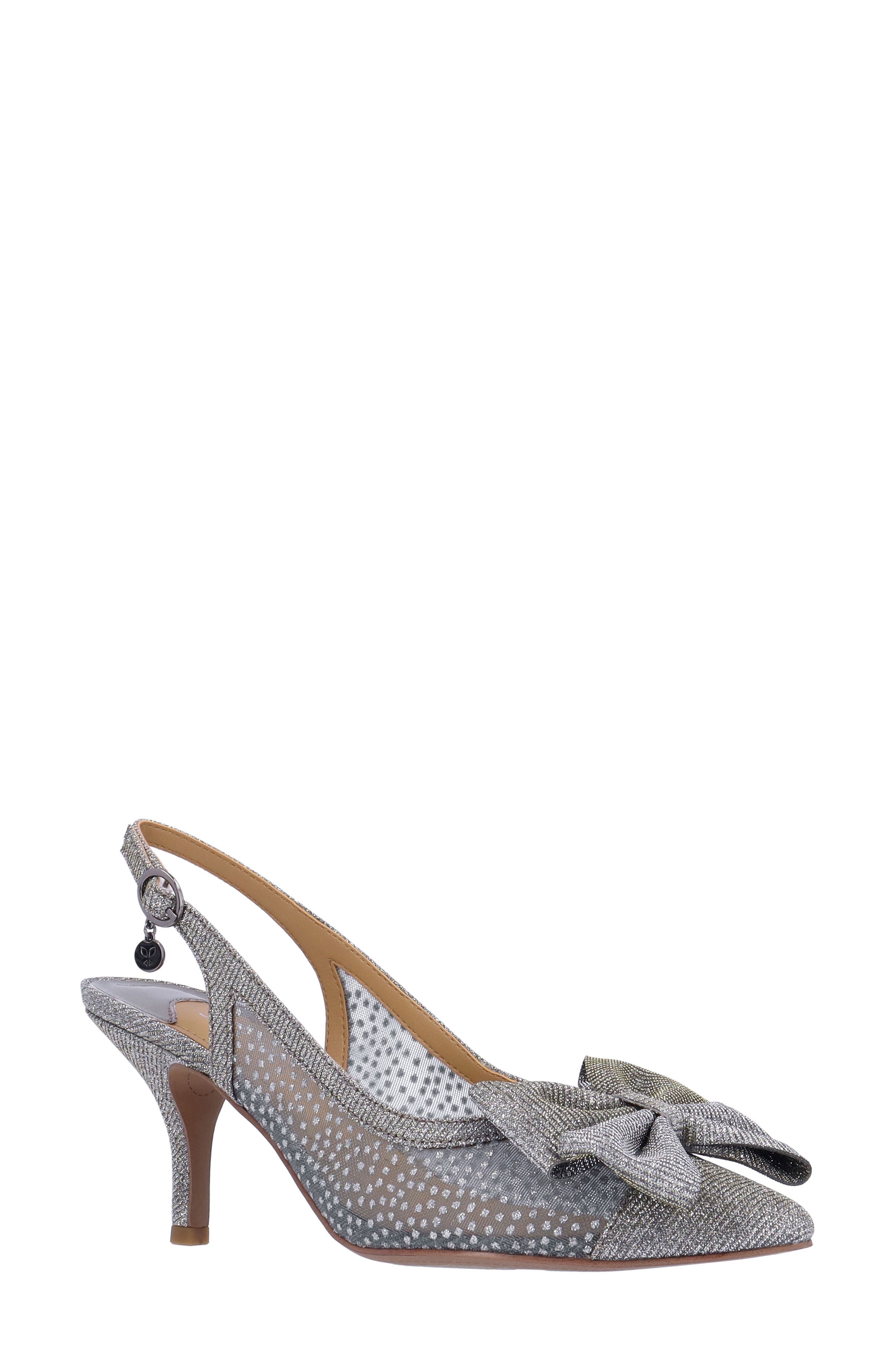 J. Reneé Kadence Slingback Pump, Main, color, Pewter