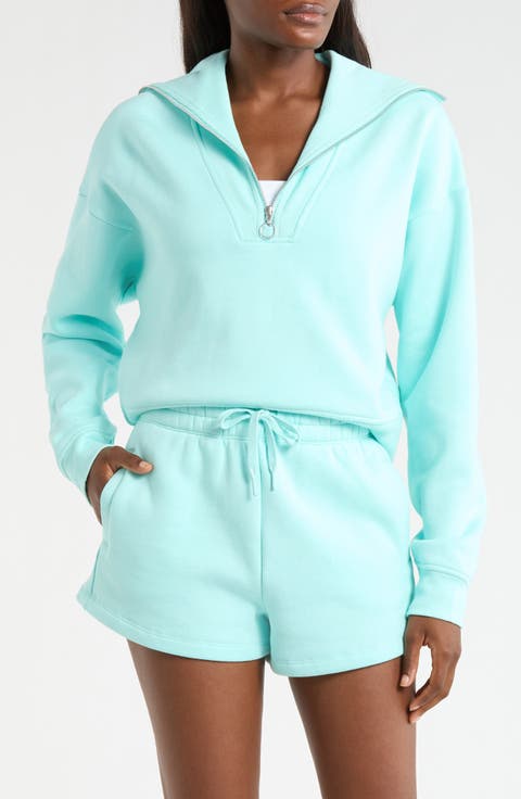 LuxeFleece Quarter Zip Sweatshirt