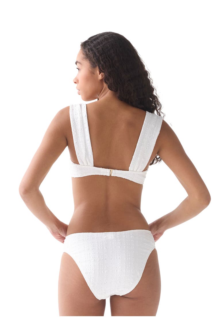 Uwire Bra Swim Top Swimsuit, Alternate, color, White